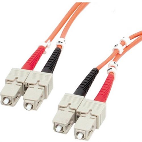 Startech .com 2m Fiber Optic CableMultimode Duplex 62.5/125LSZHSC/SCOM1SC to SC Fiber Patch CableSC MaleSC Male6.56ft -… FIBSCSC2