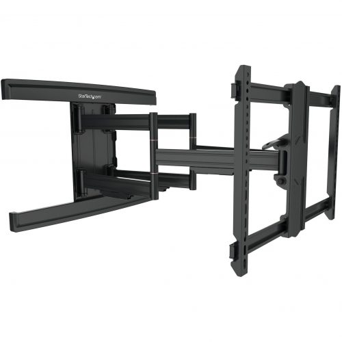 Startech TV Wall Mount supports up to 100″ VESA DisplaysLow Profile Full Motion Large TV Wall MountHeavy Duty Adjustable BracketFull-motion TV… FPWARTS2