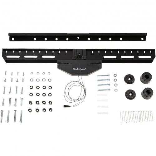 Startech .com No-Stud TV Wall Mount, Low Profile Heavy Duty VESA Wall Mount for up to 80″ Display (110lb/50kg), Tilting Television MountNo-s… FPWHANGER