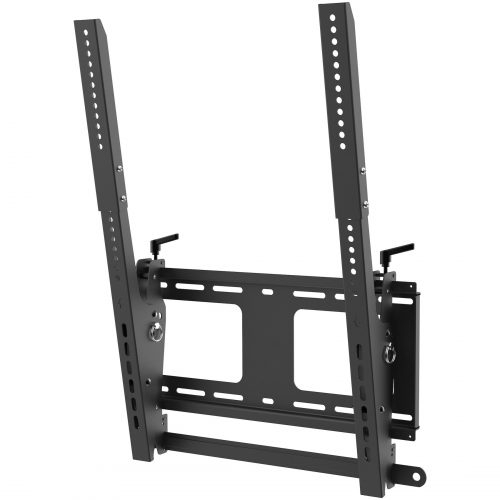 Startech .com Portrait/Vertical TV Wall Mount, Heavy Duty TV Mount for 40-55 inch VESA Display (110lb/50kg), Tilt, w/Lockable Security BarP… FPWTLTPORT