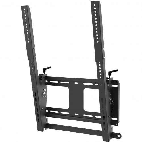Startech .com Portrait/Vertical TV Wall Mount, Heavy Duty TV Mount for 40-55 inch VESA Display (110lb/50kg), Tilt, w/Lockable Security BarP… FPWTLTPORT