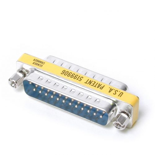 Startech .com .com DB25 Slimline Gender Changer M/MCable AdapterConvert a 25-pin female port to a 25-pin male port connectorDB25… GC25SM