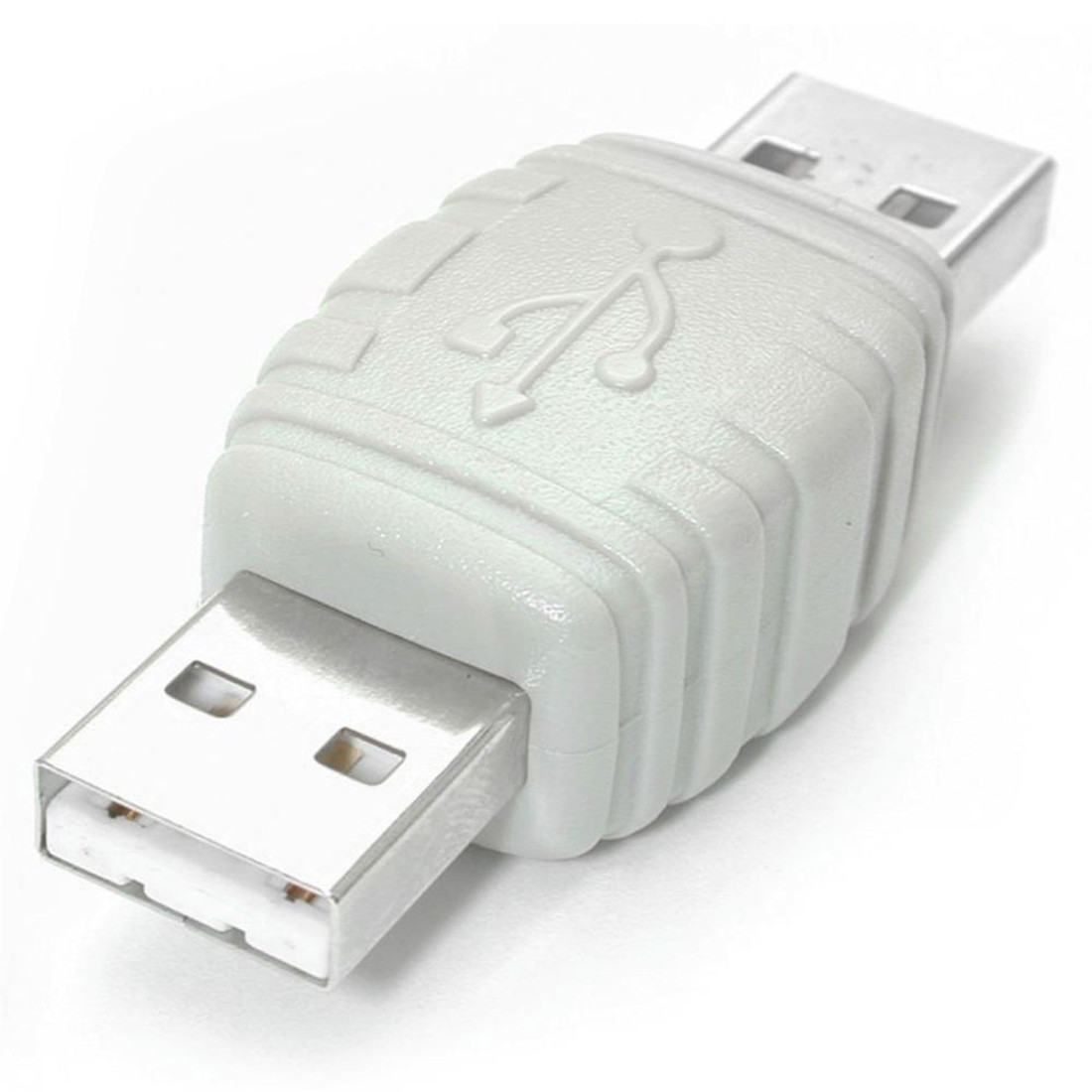 Startech .com USB A to USB A Cable Adapter M/M1 x Type A Male USB1 x Type A Male USBWhite GCUSBAAMM