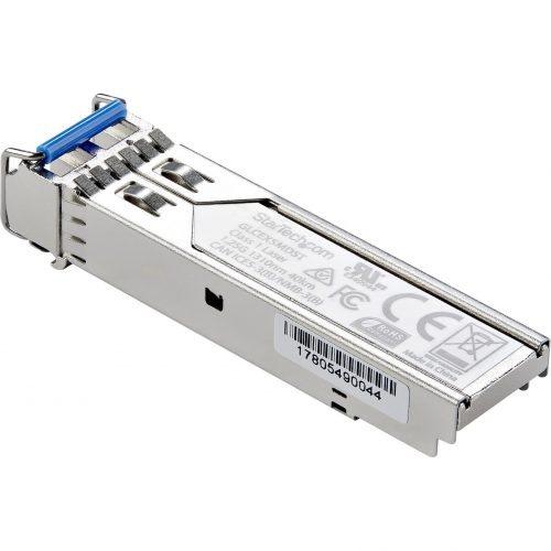 Startech .com Cisco GLC-EX-SMD Compatible SFP Module1000BASE-EX1GE Gigabit Ethernet SFP 1GbE Single Mode Fiber SMF Optic TransceiverC… GLCEXSMDST
