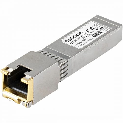 Startech .com Cisco GLC-T Compatible SFP Module1000BASE-T1GE Gigabit Ethernet SFP SFP to RJ45 Cat6/Cat5e Transceiver100mCisco GLC-T… GLCTSTTAA