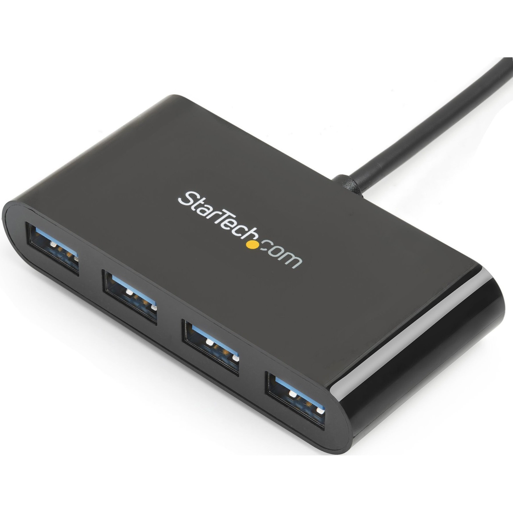 4-Port USB-C Hub - USB-C to 4x USB-A - USB 3.0 Hub - 5Gbps - Bus Powered