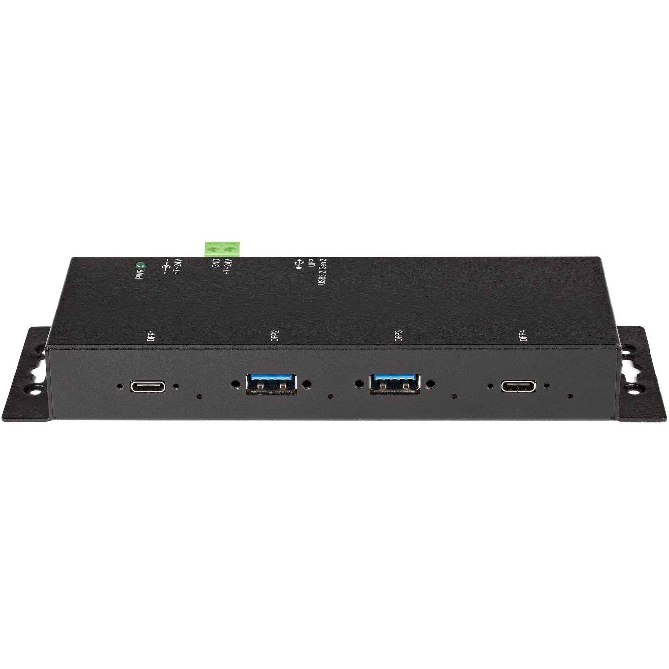 Startech .com 4 Port USB C Hub 10Gbps, Metal Industrial USB-C Hub, 2x USB-C  & 2x USB-A, ESD Surge Protection, Self-Powered USB Type-C HubI  HB31C2A2CME - Corporate Armor