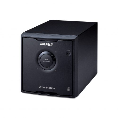 Buffalo Technology DriveStation Quad USB 3.0 4-Drive 16 TB Desktop DAS (HD-QH16TU3R5)USB 3.0SATARAID JBOD/0/1/5/104 x 4 TB Drives Installe… HD-QH16TU3R5