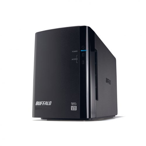 Buffalo Technology DriveStation Duo USB 3.0 2-Drive 4 TB Desktop DAS (HD-WH4TU3R1)SATARAID JBOD/0/12 x 2 TB Drives InstalledBackup Software… HD-WH4TU3R1