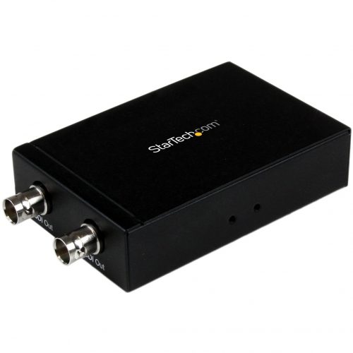 Startech .com HDMI to SDI ConverterHDMI to 3G SDI Adapter with Dual SDI OutputConnect an SDI Display to your HDMI Video Source3G HD-SDI -… HD2SDI