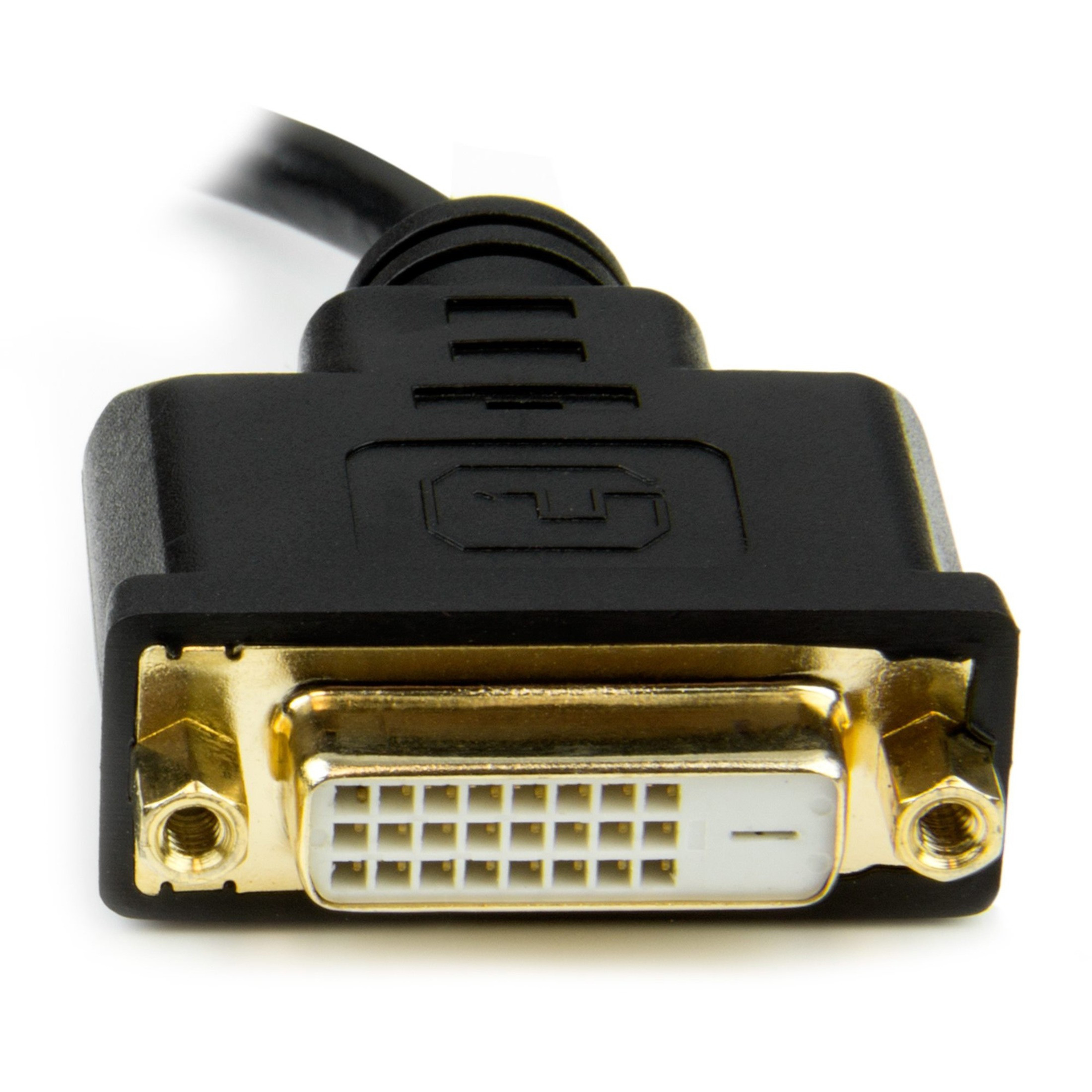 synge komme ud for Insister Startech .com 8 in (20cm) Mini HDMI to DVI Cable, DVI-D to HDMI Cable  (1920x1200p), HDMI Mini Male to DVI-D Female Display Cable Adapter8i...  HDCDVIMF8IN - Corporate Armor