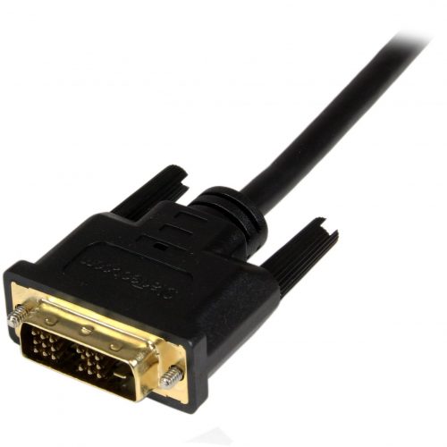 Startech .com 2m (6.6 ft) Mini HDMI to DVI Cable, DVI-D to HDMI Cable (1920x1200p), HDMI Mini Male to DVI-D Male Display Cable Adapter2m/6…. HDCDVIMM2M
