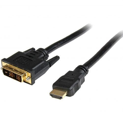 Startech .com 3 ft HDMI to DVI-D CableM/MConnect an HDMI-enabled output device to a DVI-D display, or a DVI-D output device to an HDMI-cap… HDDVIMM3