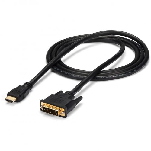 Startech .com HDMI to DVI Cable6 ft / 2mHDMI to DVI-D CableHDMI Monitor CableHDMI to DVI Adapter CableConnect an HDMI-enabled o… HDMIDVIMM6