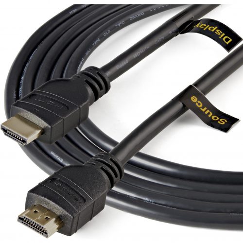 Startech .com 33ft (10m) Active HDMI Cable, 4K 30Hz UHD High Speed HDMI 1.4 Cable with Ethernet, CL2 Rated HDMI Cord for In-Wall Install32.8f… HDMM10MA