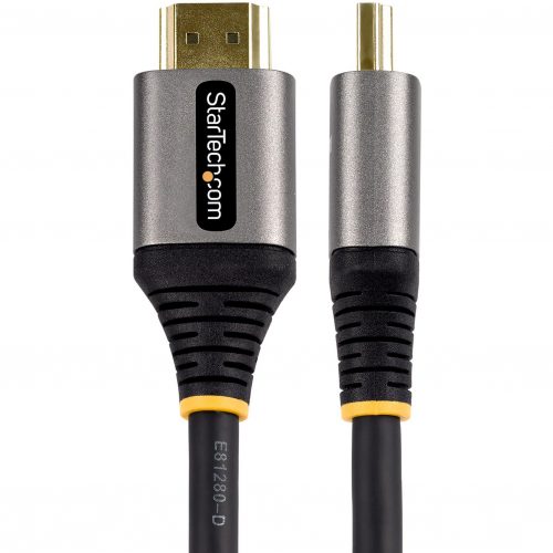 Startech .com 12ft (4m) HDMI 2.1 Cable, Certified Ultra High Speed HDMI Cable 48Gbps, 8K 60Hz HDR10+, 8K HDMI Cord, TV/Monitor/Display4m/12f… HDMM21V4M