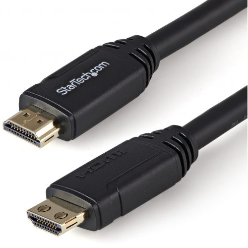 Startech .com 9.8ft 3m HDMI 2.0 Cable, 4K 60Hz Long Premium Certified High Speed HDMI Cable with Ethernet, Ultra HD HDMI Cable Male to Male9…. HDMM3MLP