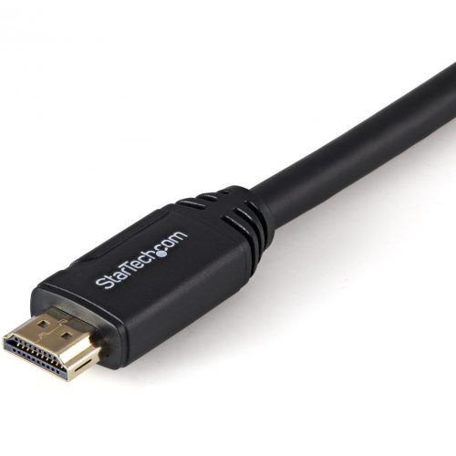 Startech .com 9.8ft 3m HDMI 2.0 Cable, 4K 60Hz Long Premium Certified High Speed HDMI Cable with Ethernet, Ultra HD HDMI Cable Male to Male9…. HDMM3MLP