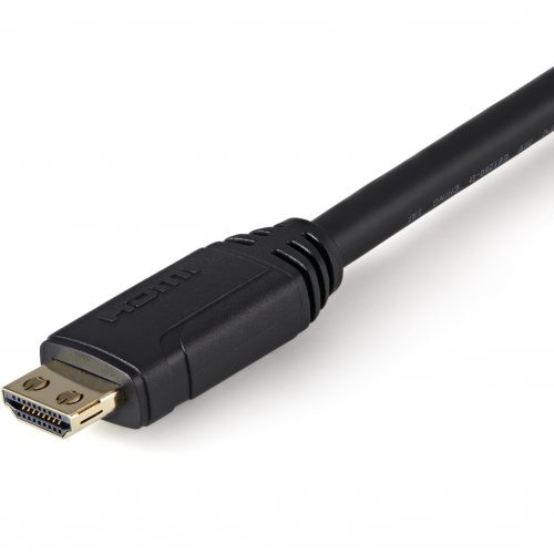 Startech .com 9.8ft 3m HDMI 2.0 Cable, 4K 60Hz Long Premium Certified High Speed HDMI Cable with Ethernet, Ultra HD HDMI Cable Male to Male9…. HDMM3MLP