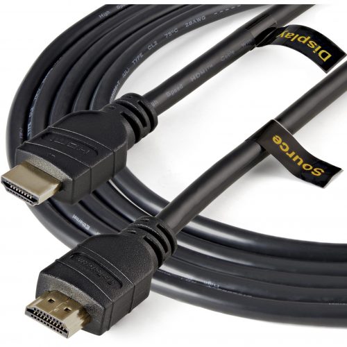 Startech .com 50ft (15m) Active HDMI Cable, 4K 30Hz UHD High Speed HDMI 1.4 Cable with Ethernet, CL2 Rated HDMI Cord for In-Wall Install50ft/1… HDMM50A