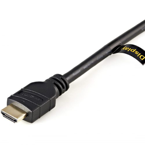 Startech .com 50ft (15m) Active HDMI Cable, 4K 30Hz UHD High Speed HDMI 1.4 Cable with Ethernet, CL2 Rated HDMI Cord for In-Wall Install50ft/1… HDMM50A