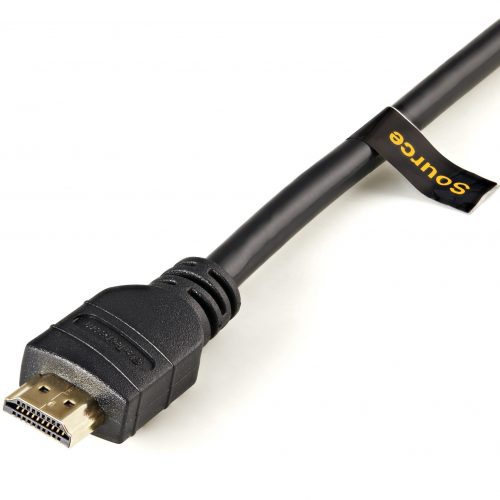Startech .com 50ft (15m) Active HDMI Cable, 4K 30Hz UHD High Speed HDMI 1.4 Cable with Ethernet, CL2 Rated HDMI Cord for In-Wall Install50ft/1… HDMM50A