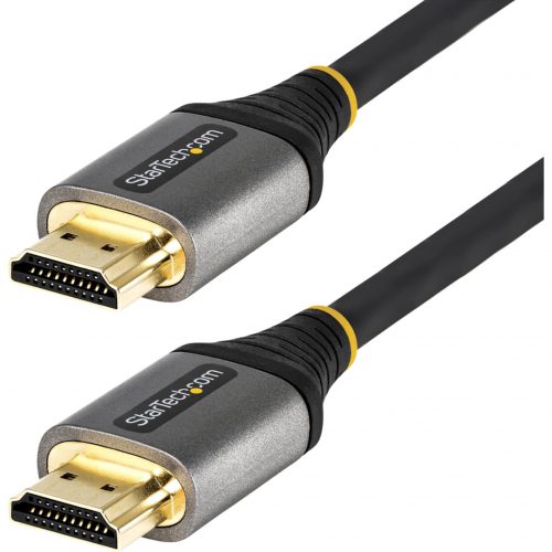 Startech .com 20in (0.5m) Premium Certified HDMI 2.0 Cable, High-Speed Ultra HD 4K 60Hz HDMI with Ethernet, HDR10, UHD HDMI Monitor Cord20 i… HDMMV50CM