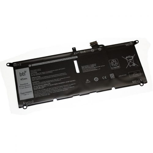 Battery Technology BTI For Notebook Rechargeable5921 mAh45 Wh7.60 V HK6N5-BTI