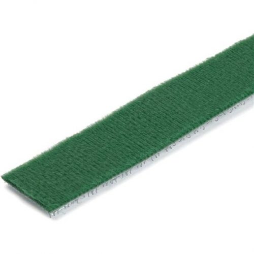 Startech .com 100ft. Hook and Loop RollGreenCable Management (HKLP100GN)100ft Bulk Roll of Green Hook and Loop Tape 3/4in (19mm) wide… HKLP100GN