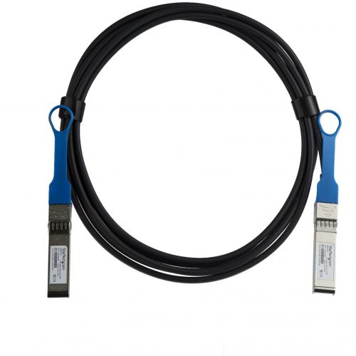Startech .com .com 3m 10G SFP+ to SFP+ Direct Attach Cable for HPE JD097C10GbE SFP+ Copper DAC 10 Gbps Low Power Passive Twinax100… JD097CST