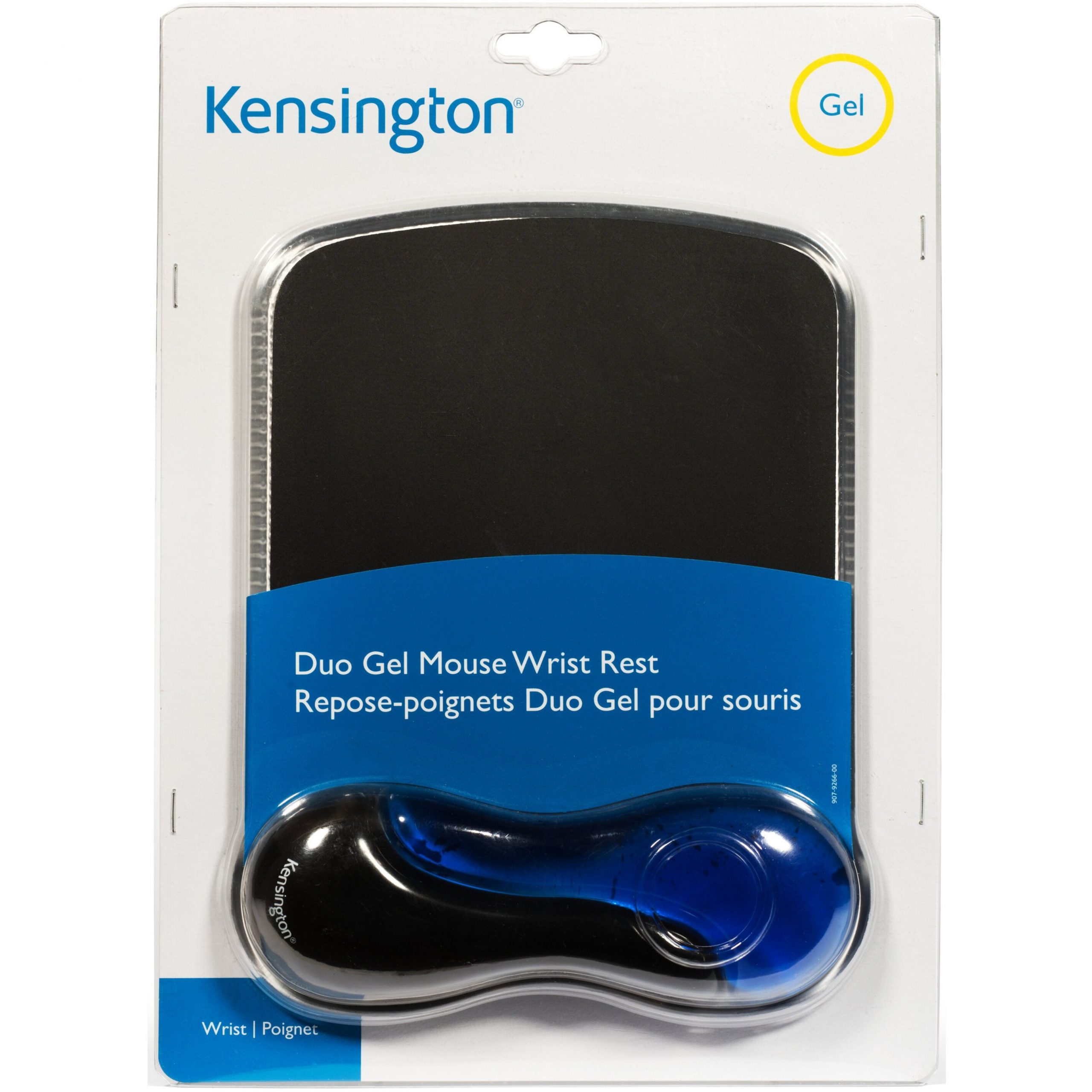 Kensington Duo Gel Mouse Pad Wrist RestBlue13 x 9.38 x 1.50  DimensionBlack & BlueGelTAA Compliant K62401AM - Corporate Armor