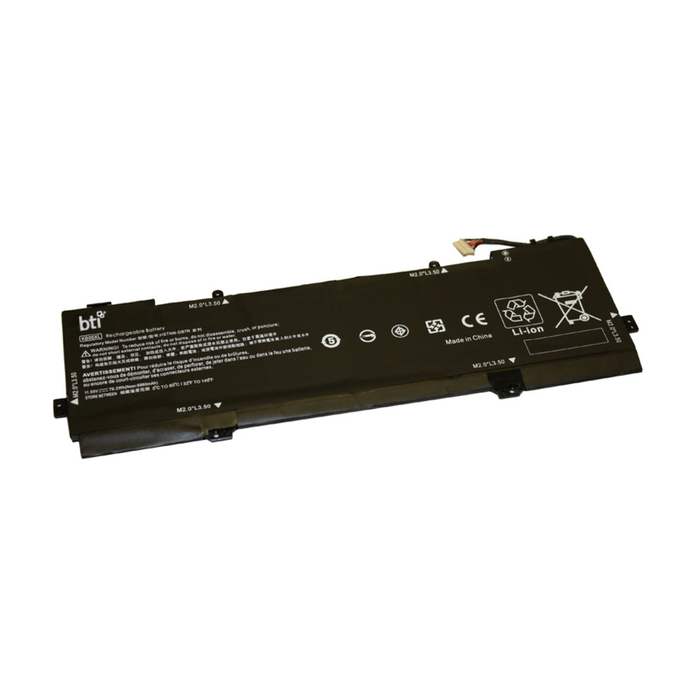 Battery Technology BTI Compatible OEM KB06XL 902499-855 902401-2C1 902499-856 KB0607 Compatible Model SPECTRE X360 15-BL000 SPECTRE X361 15-BL100 SPEC… KB06XL-BTI