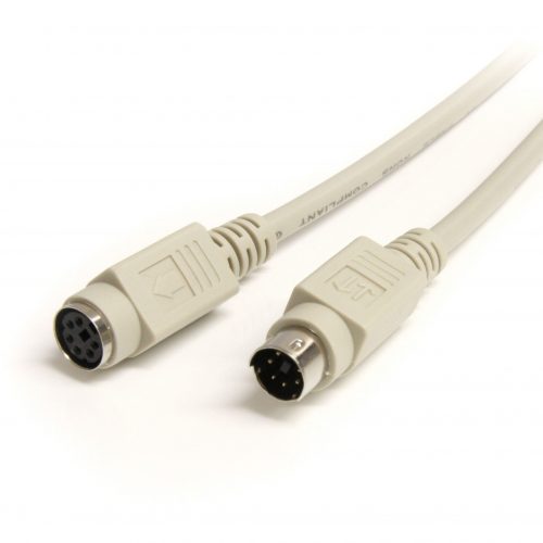 Startech .com .com PS/2 keyboard or mouse extension cablekeyboard (m)mouse (f)6 ftmini-DIN (PS/2) Malemini-DIN (PS/2) Femal… KXT102