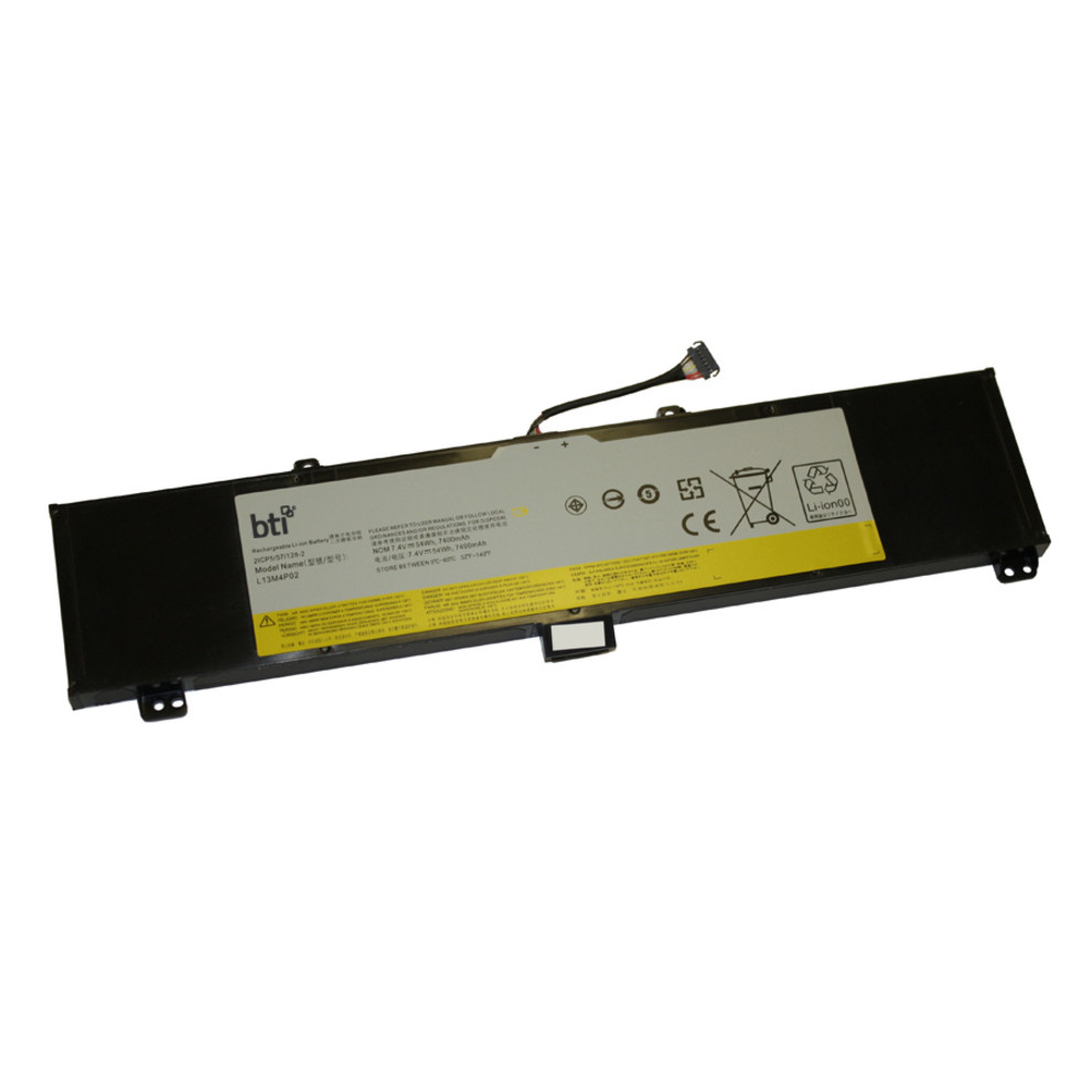 Battery Technology BTI Compatible OEM 121500250 5B10K10190 L13M4P01 L13M4P02 Compatible Model Y50-70 Y50-70AM-ISE Y50-70AM-IFI Y50-70AS-ISE Y50-70AT… L13M4P02-BTI