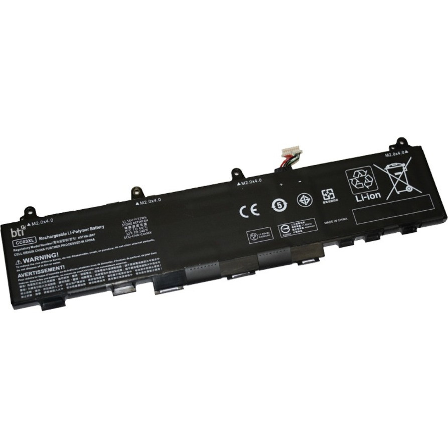 Battery Technology BTI Compatible HP Notebooks: MT32, MT46, ELITEBOOK 830 G7,  ELITEBOOK 830 G8, ELITEBOOK 835 G7, ELITEBOOK 835 G8, ELITEBOOK 840  L78555-005-BTI - Corporate Armor