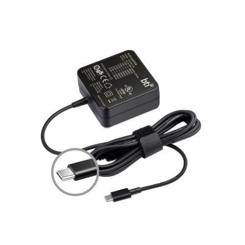 Battery Technology BTI AC Adapter65 W120 V AC, 230 V AC Input5 V/3.25 A, 5.20 V, 9 V, 12 V, 14.50 V, 15 V, 20 V, 20.30 V Output LA65NM170-BTI