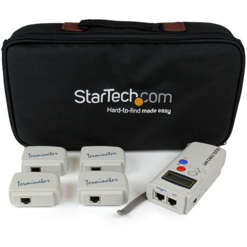 Startech .com .com Professional RJ45 Network Cable Tester with 4 Remote Loopback PlugsLAN Cable Tester ProfessionalNetwork testi… LANTESTPRO