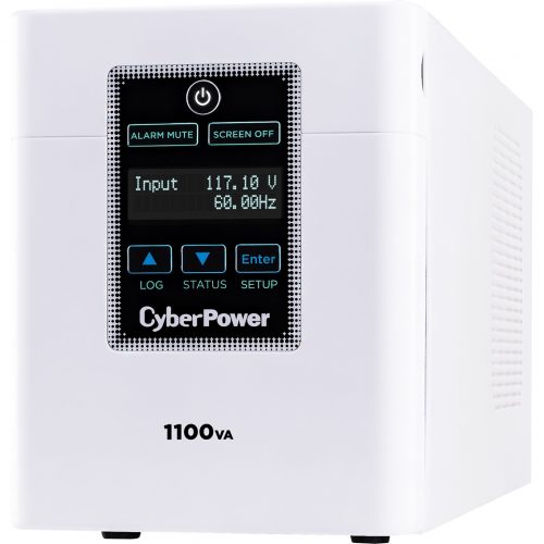 Cyber Power M1100XL Medical UPS Systems1100VA/880W, 120 VAC, NEMA 5-15P-HG, Mini-Tower, 6 Outlets, LCD, Panel® Business, $400000 CEG,… M1100XL