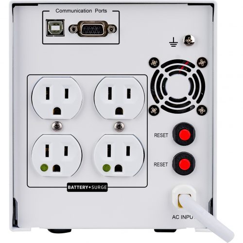 Cyber Power M550L Medical UPS Systems550VA/440W, 120 VAC, NEMA 5-15P-HG, Mini-Tower, 4 Outlets, LCD, Panel® Business, $400000 CEG, … M550L