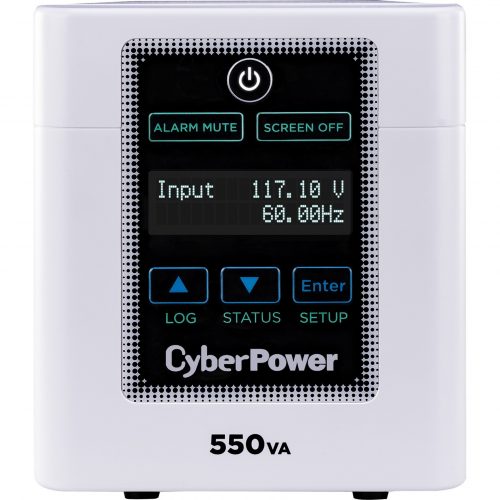 Cyber Power M550L Medical UPS Systems550VA/440W, 120 VAC, NEMA 5-15P-HG, Mini-Tower, 4 Outlets, LCD, Panel® Business, $400000 CEG, … M550L