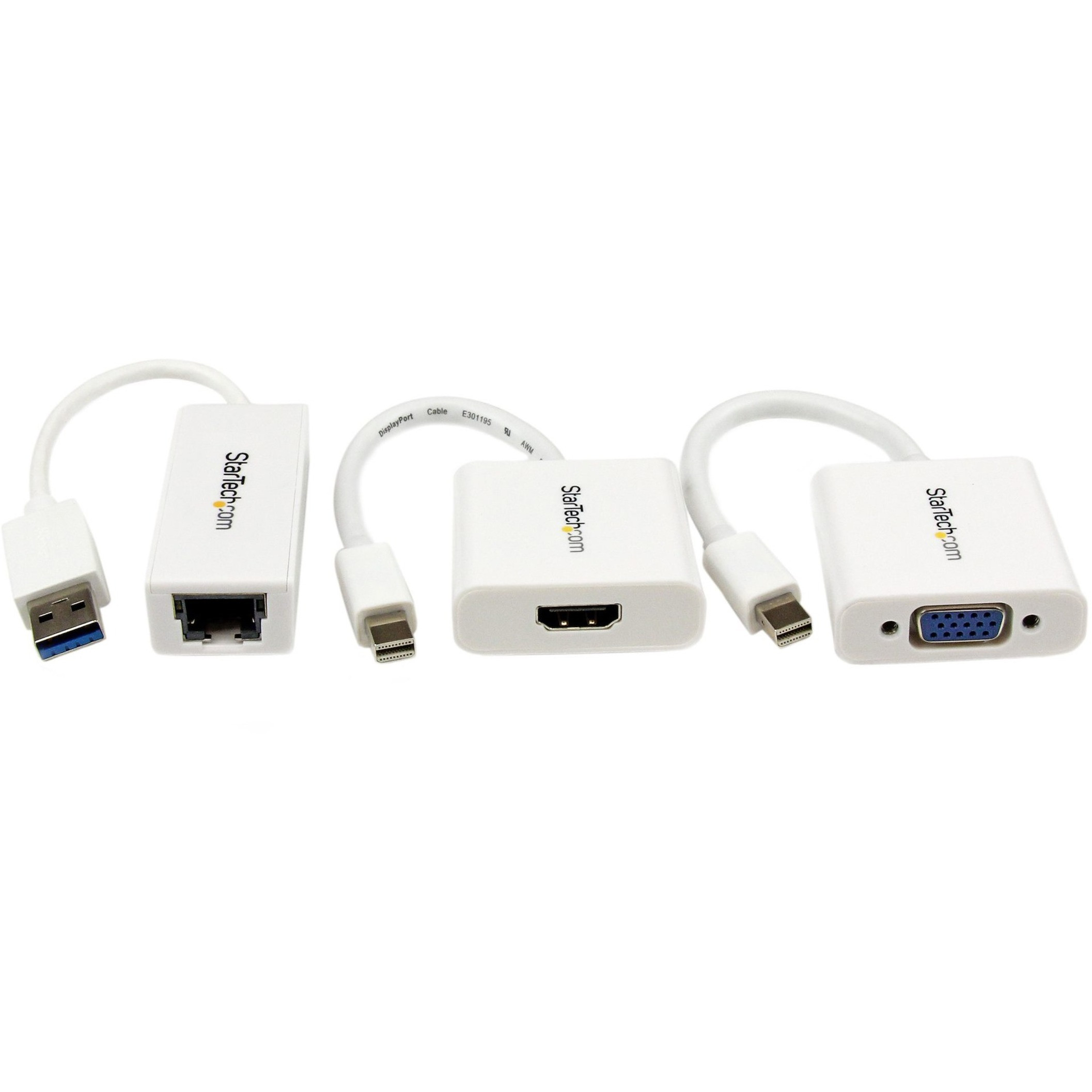 Startech .com Macbook Air Accessories KitMDP to VGA / HDMI and USB 3.0 Gigabit Ethernet AdapterConnect your MacBook Air® to a boardr... - Corporate Armor