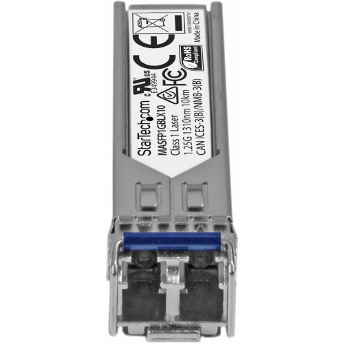 Startech .com Cisco Meraki MA-SFP-1GB-LX10 Comp. SFP Module1000BASE-LX1GbE Gigabit Ethernet SFP Single Mode Fiber SMF Optic Transceive… MASFP1GBLX10