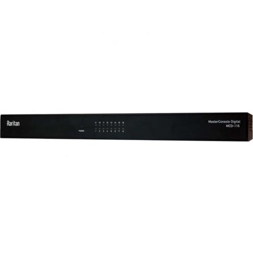 Raritan MCD-216 KVM Switchbox16 Computer2 Local User1920 x 108016 x Network (RJ-45)5 x USB2 x DVIRack-mountable1U MCD-216