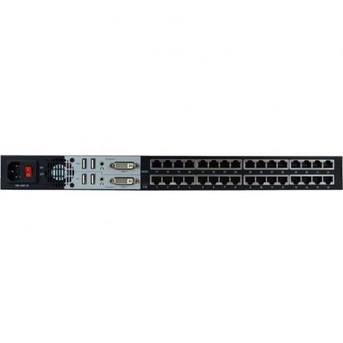 Raritan MCD-232 KVM Switchbox32 Computer2 Local User1920 x 108032 x Network (RJ-45)5 x USB2 x DVIRack-mountable1U MCD-232