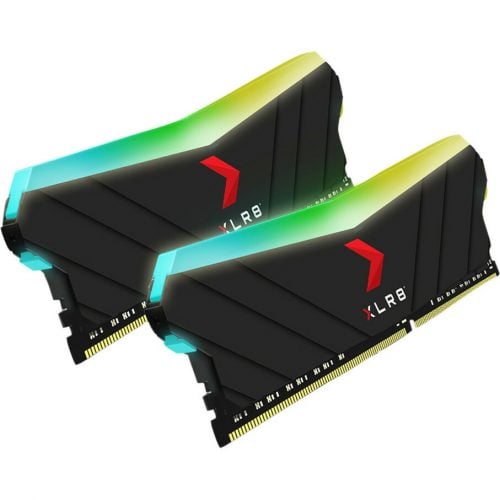 PNY Technologies XLR8 16GB (2 x 8GB) DDR4 SDRAM Memory KitFor Desktop PC16 GB (2 x 8GB)DDR4-3200/PC4-25600 DDR4 SDRAM3200 MHzCL16… MD16GK2D4320016XRGB