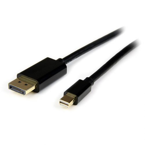 Startech .com 4m (13ft) Mini DisplayPort to DisplayPort 1.2 Cable, 4K x 2K mDP to DisplayPort Adapter Cable, Mini DP to DP Cable4m/13.1ft M… MDP2DPMM4M