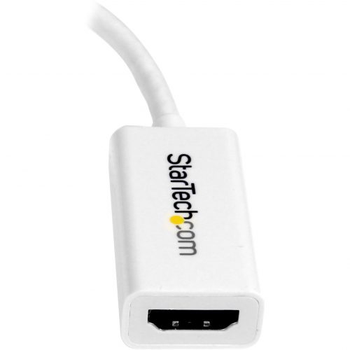 Startech .com Mini DisplayPort to HDMI 4K Audio / Video ConvertermDP 1.2 to HDMI Active Adapter for Mac Book Pro / Mac Book Air4K @ 30 H… MDP2HD4KSW
