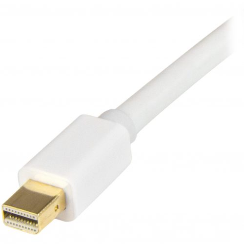 Startech .com Mini DisplayPort to HDMI Converter Cable3 ft (1m)4KWhiteEliminate clutter by connecting your PC directly to an HDMI… MDP2HDMM1MW