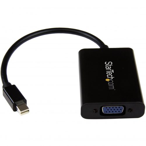 Startech .com Mini DisplayPort to VGA Adapter with AudioMini DP to VGA Converter1920x1200Connect your Mac or PC to a VGA display and a… MDP2VGAA