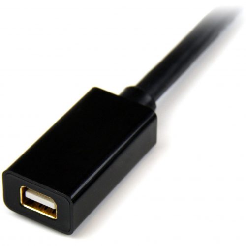 Startech .com 6ft (2m) Mini DisplayPort Extension Cable, 4K x 2K Video, Mini DP Male to Female Extension Cord, mDP 1.2 Extender Cable6ft/1.8m… MDPEXT6